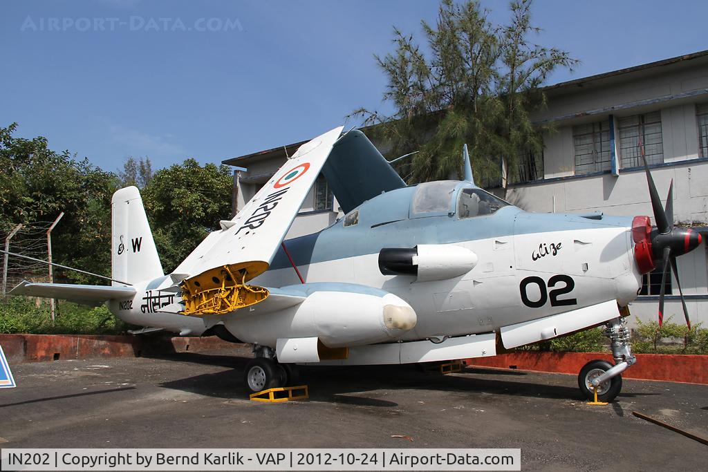 IN202, Breguet Br.1050 Alize C/N 63, Naval Aviation Museum, Bogmalo, Goa