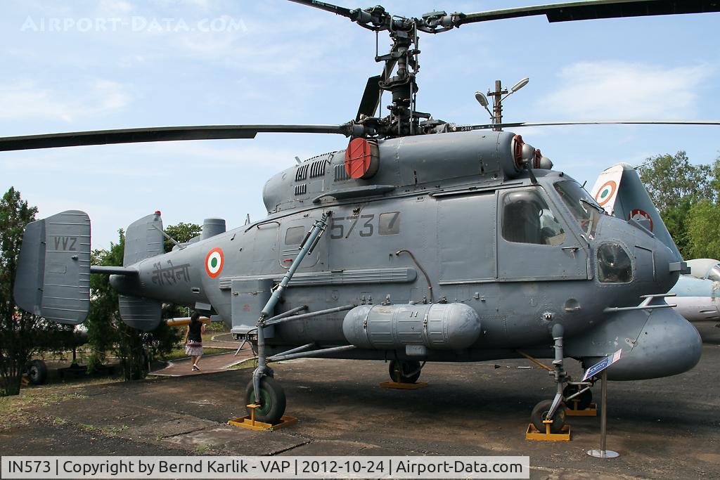 IN573, Kamov Ka-25PL C/N Not found IN573, Naval Aviation Museum, Bogmalo, Goa