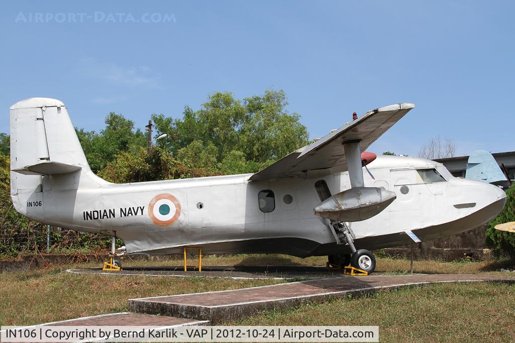 IN106, Short SA-6 Sealand C/N SH.1763, Naval Aviation Museum, Bogmalo, Goa