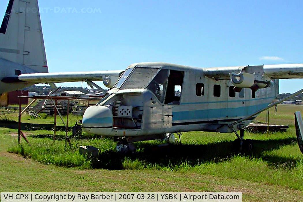 VH-CPX, 1977 GAF N22B Nomad C/N N22B-50, GAF Nomad N22B [50] Bankstown~VH 28/03/2007. Preserved here in the Australian Aviation Museum.