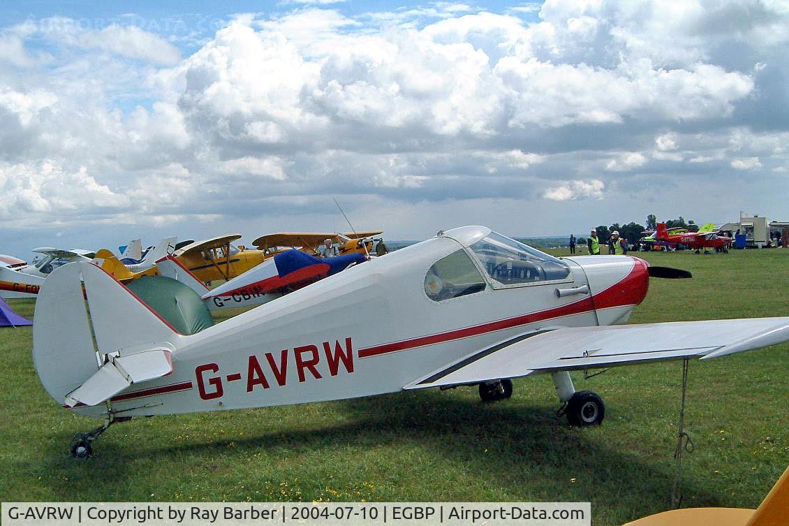 G-AVRW, 1968 Gardan GY-20 Minicab C/N PFA 1800, Gardan GY-20 Minicab [PFA 1800] Kemble~G 10/07/2004