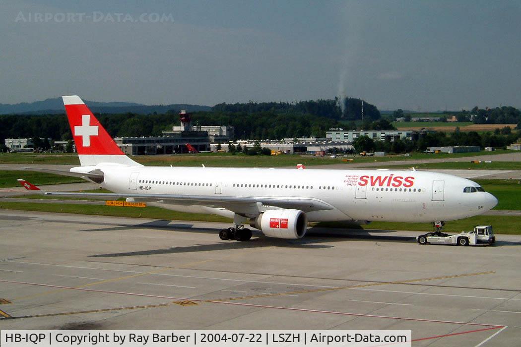 HB-IQP, 2001 Airbus A330-223 C/N 366, Airbus A330-223 [366] (Swiss International Air Lines) Zurich~HB 22/07/2004