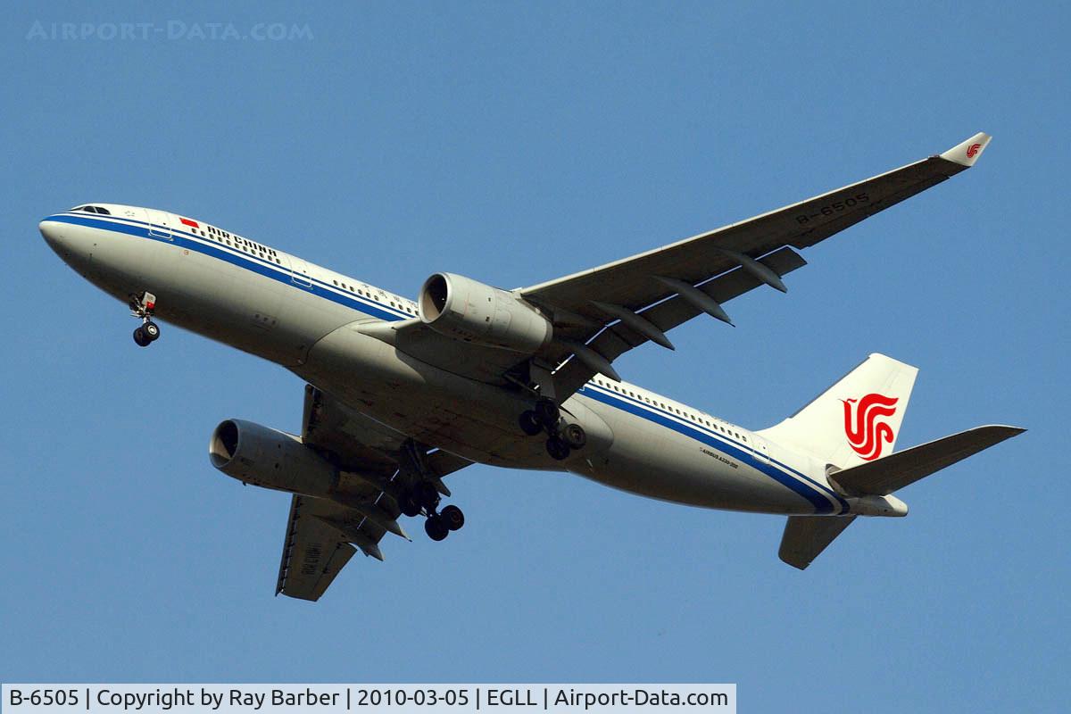 B-6505, 2008 Airbus A330-243 C/N 957, Airbus A330-243 [957] (Air China) Heathrow~G 05/03/2010