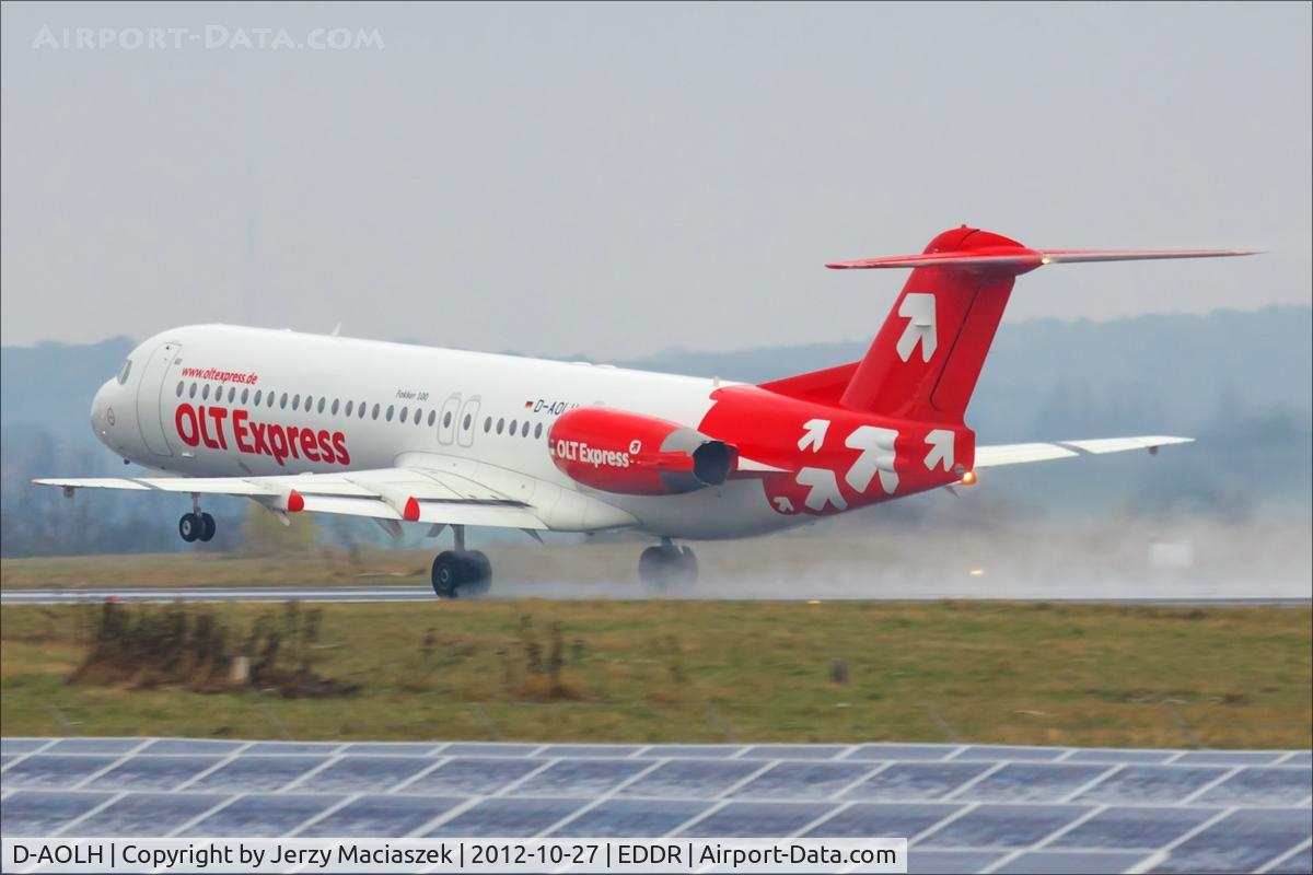 D-AOLH, 1989 Fokker 100 (F-28-0100) C/N 11265, Fokker 100