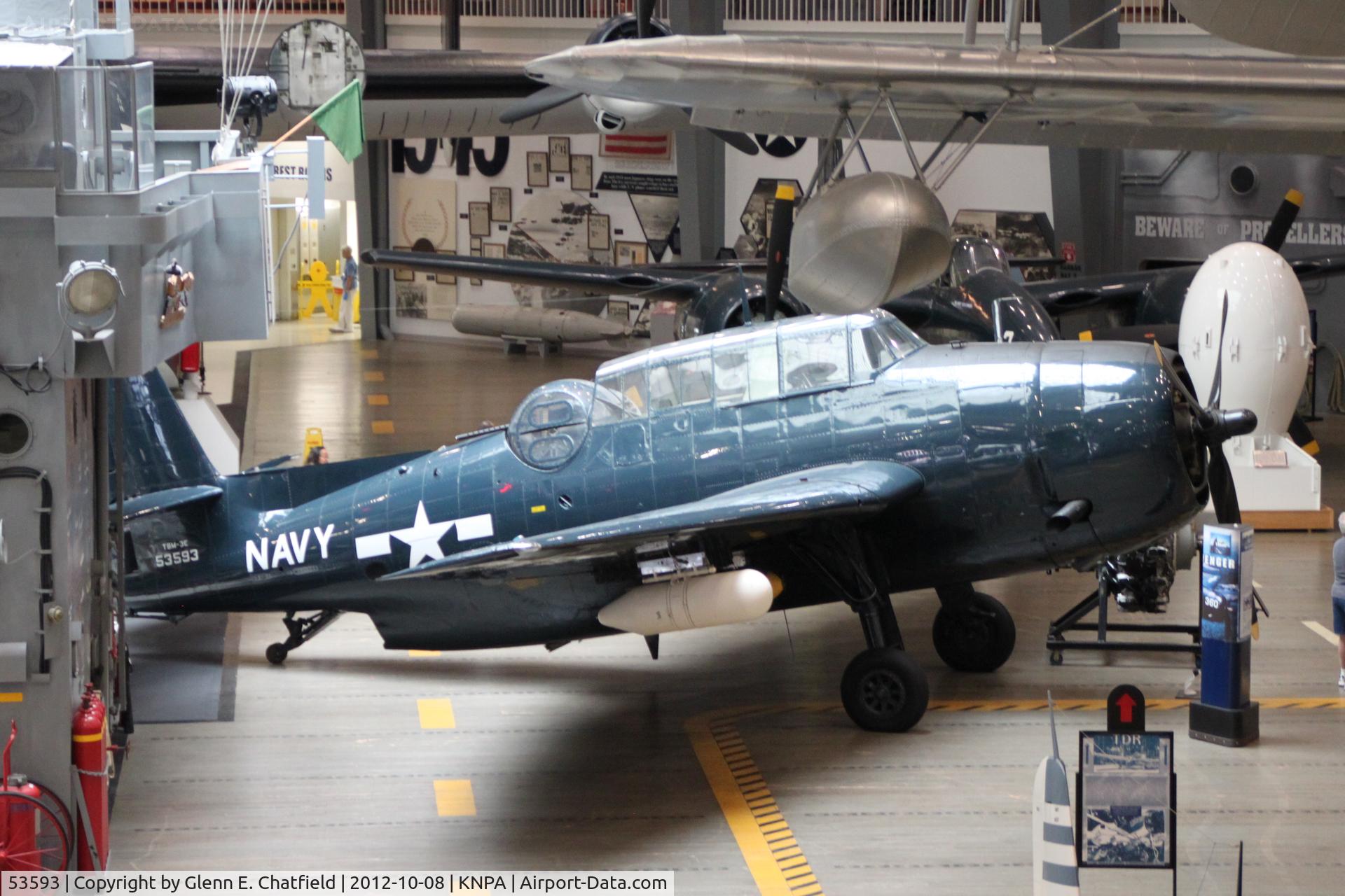 53593, 1945 Grumman TBM-3E Avenger C/N 3655, Naval Aviation Museum