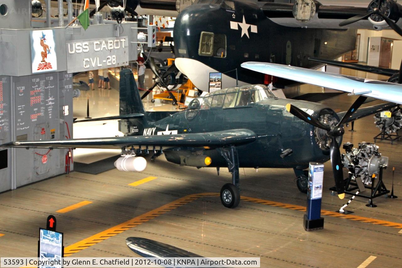53593, 1945 Grumman TBM-3E Avenger C/N 3655, Naval Aviation Museum