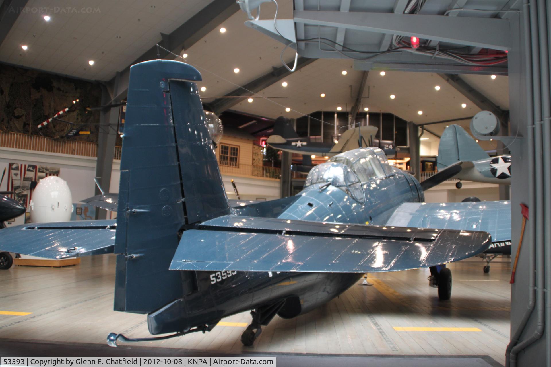 53593, 1945 Grumman TBM-3E Avenger C/N 3655, Naval Aviation Museum