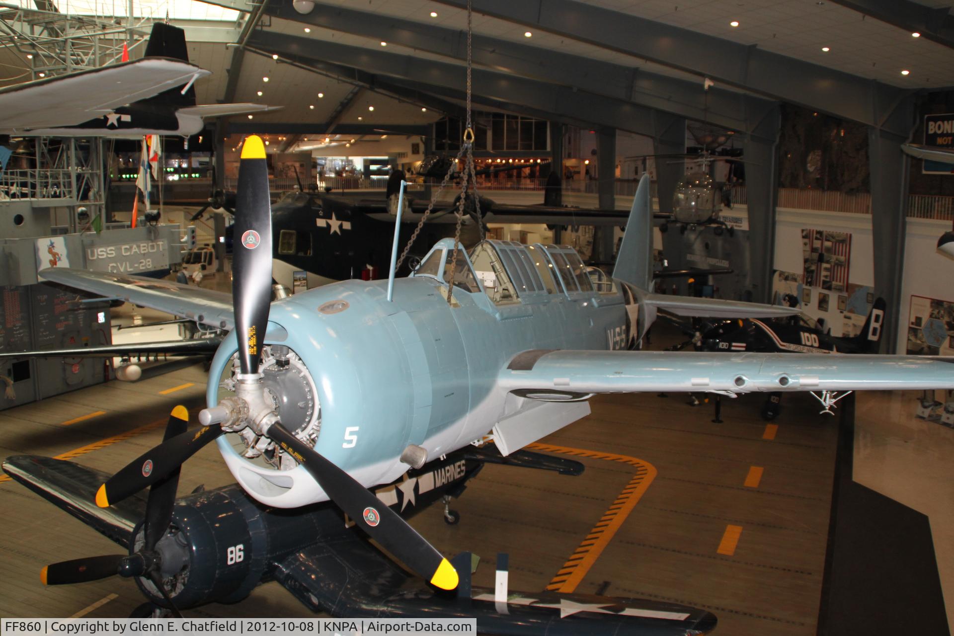 FF860, Brewster A-34 C/N 462-860, Naval Aviation Museum