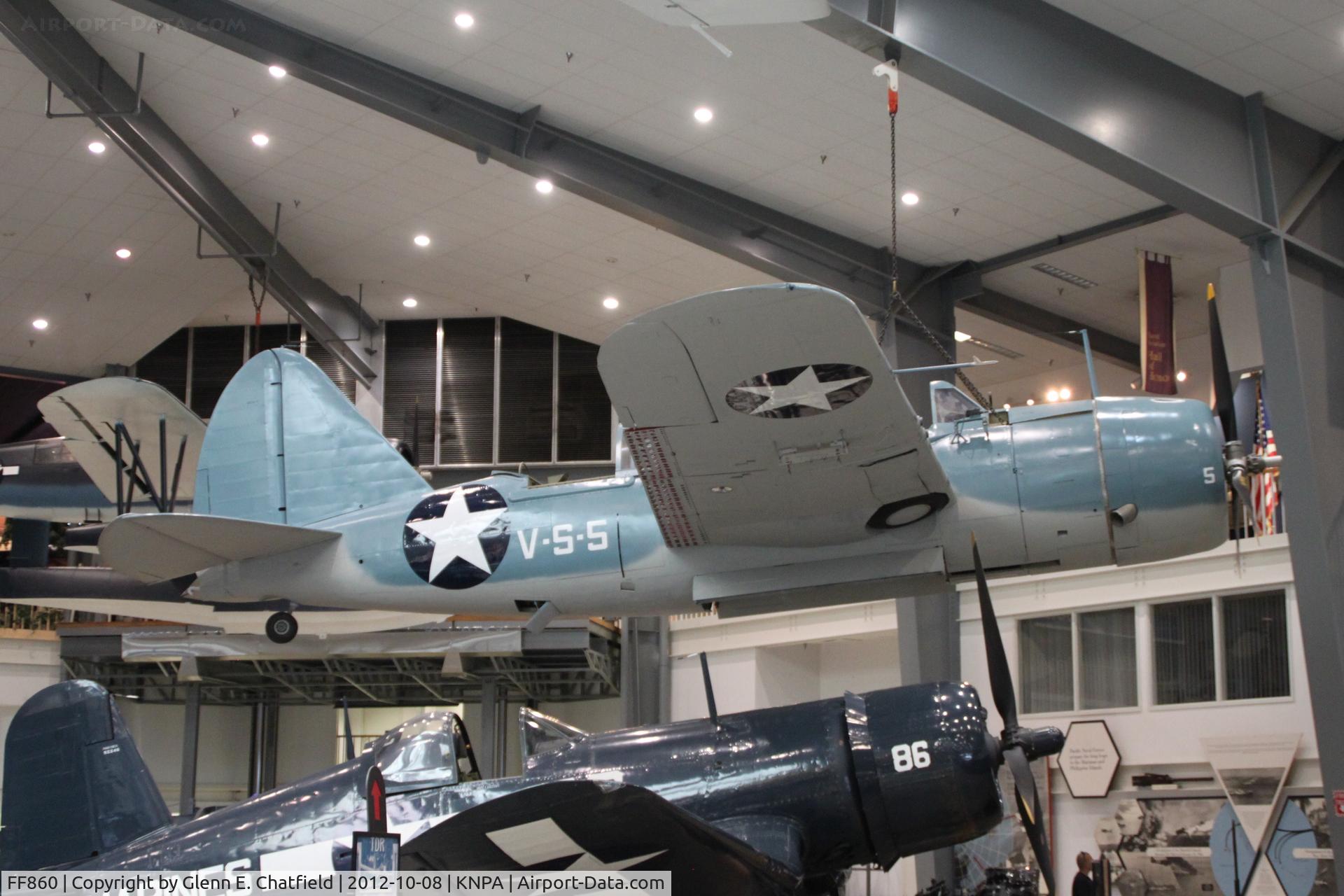 FF860, Brewster A-34 C/N 462-860, Naval Aviation Museum