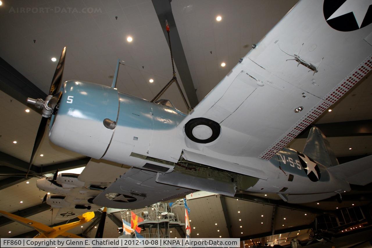 FF860, Brewster A-34 C/N 462-860, Naval Aviation Museum