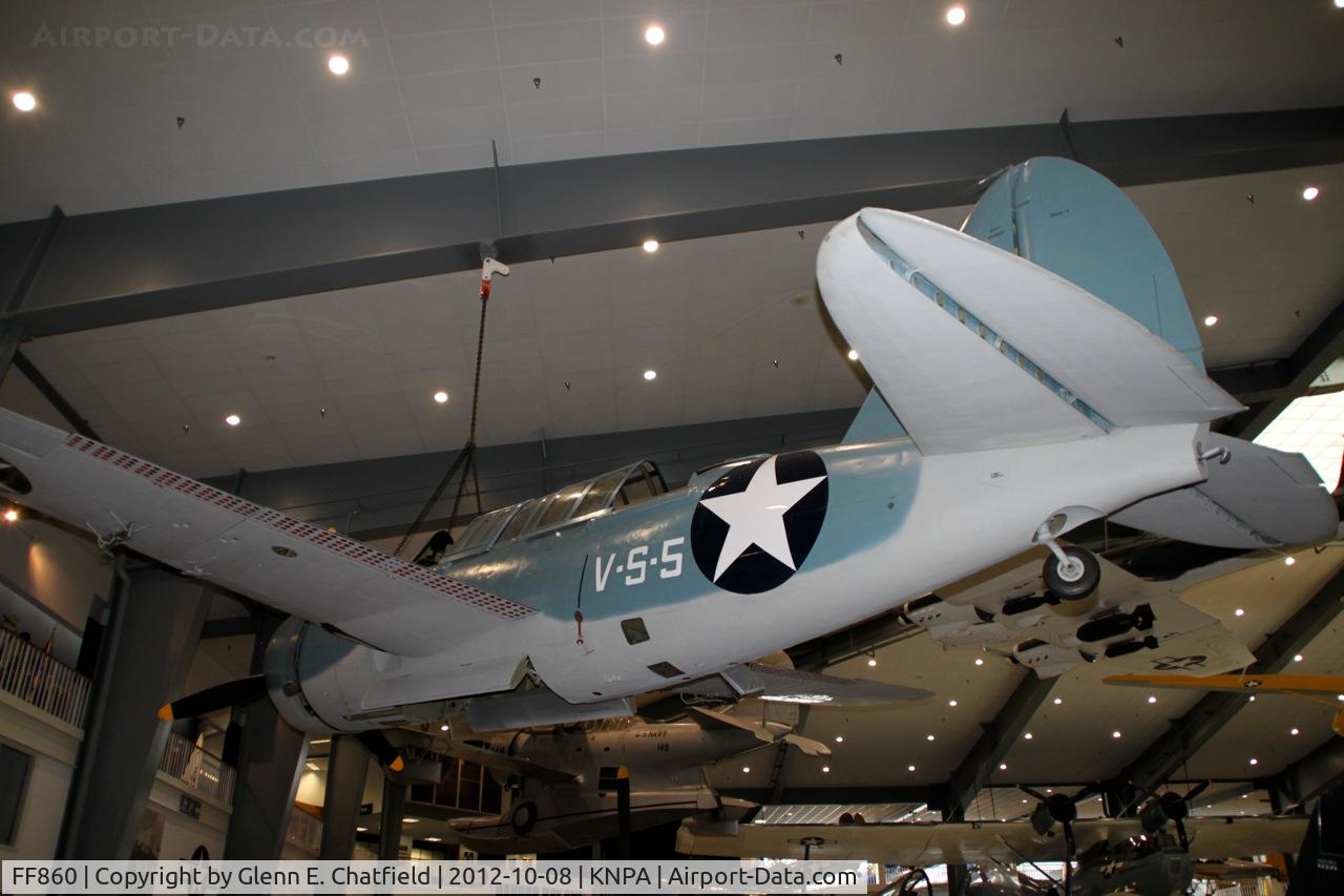 FF860, Brewster A-34 C/N 462-860, Naval Aviation Museum