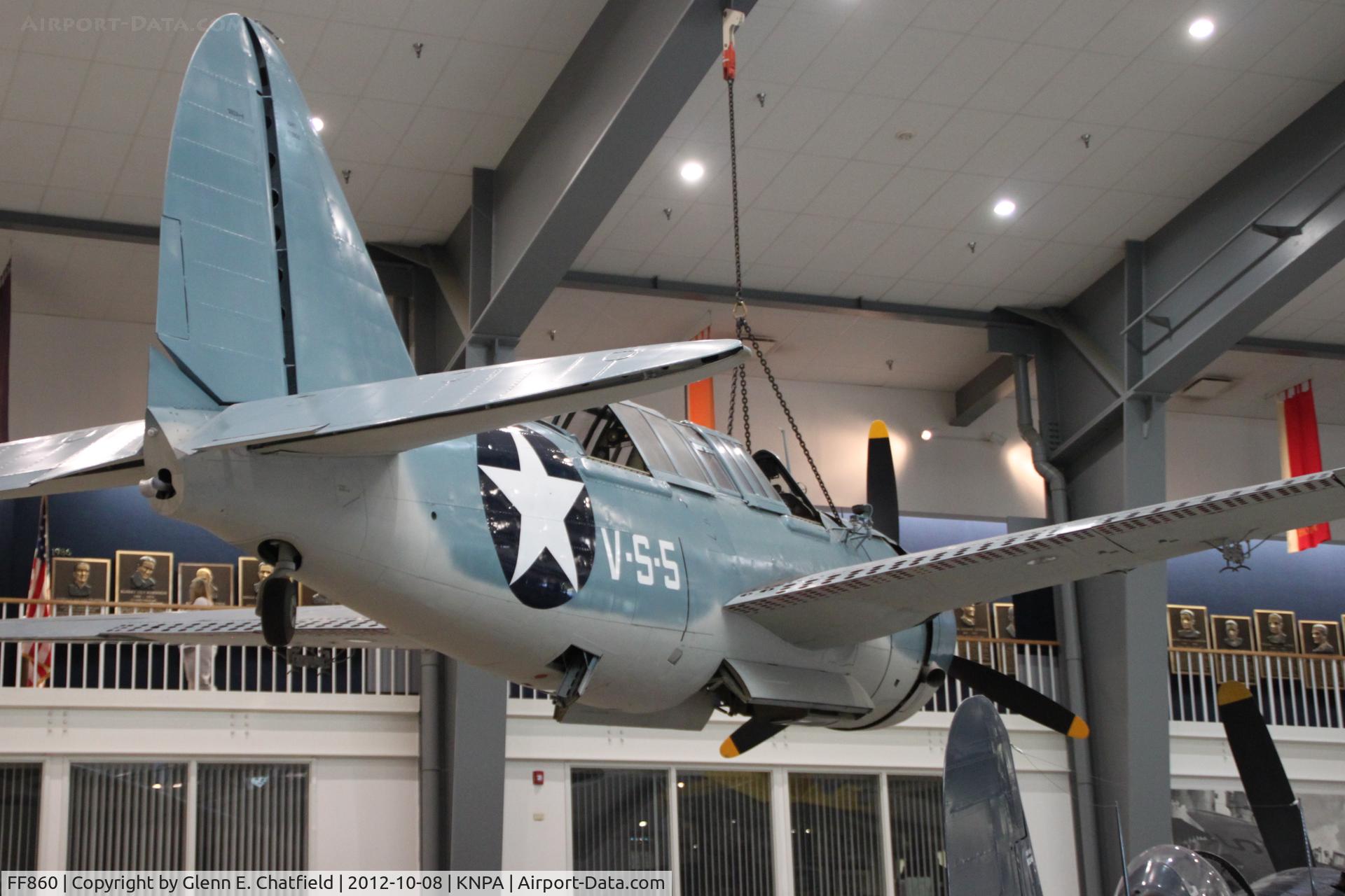 FF860, Brewster A-34 C/N 462-860, Naval Aviation Museum