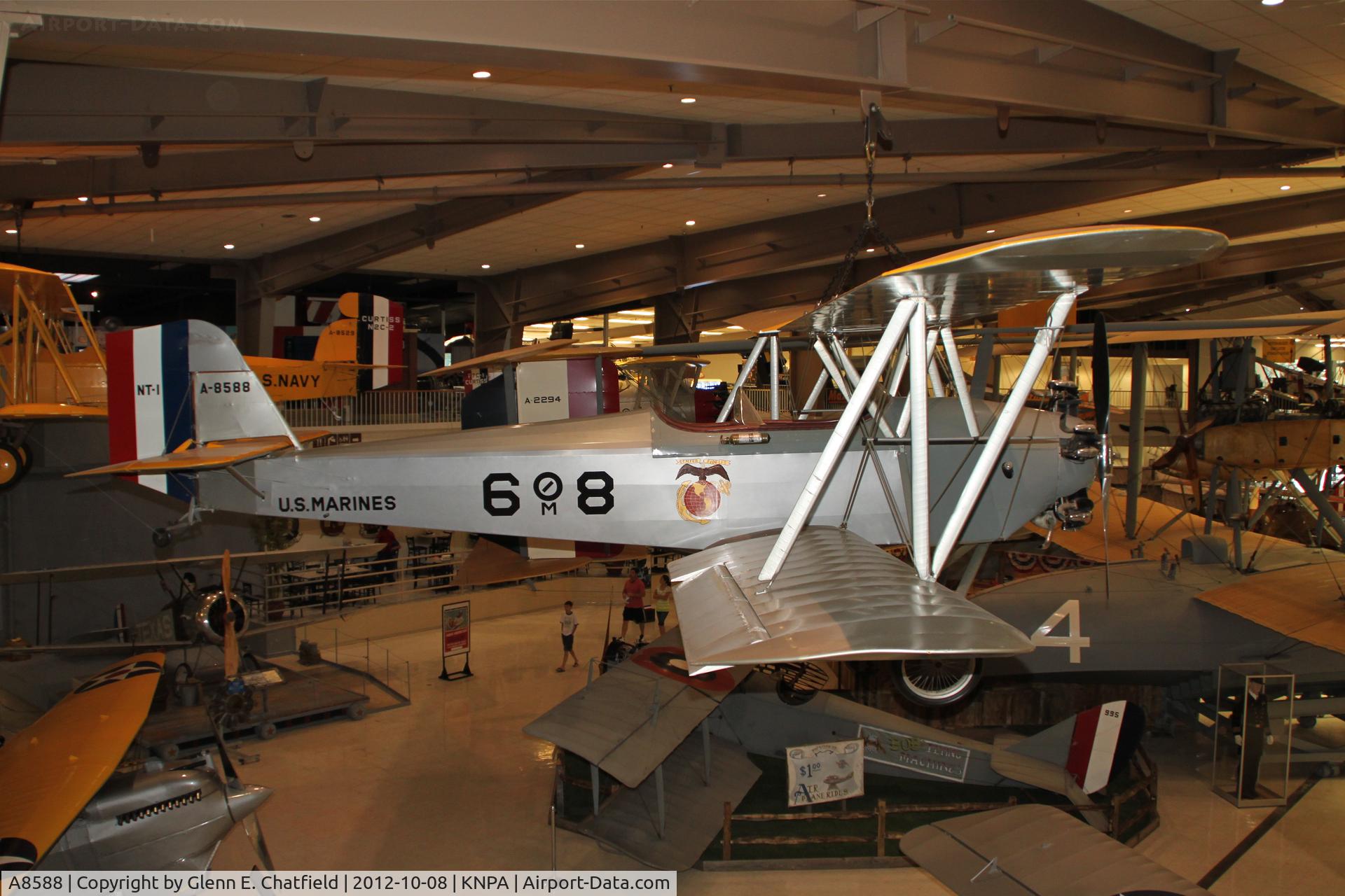 A8588, 1929 New Standard NT-1 C/N 1007, Naval Aviation Museum.