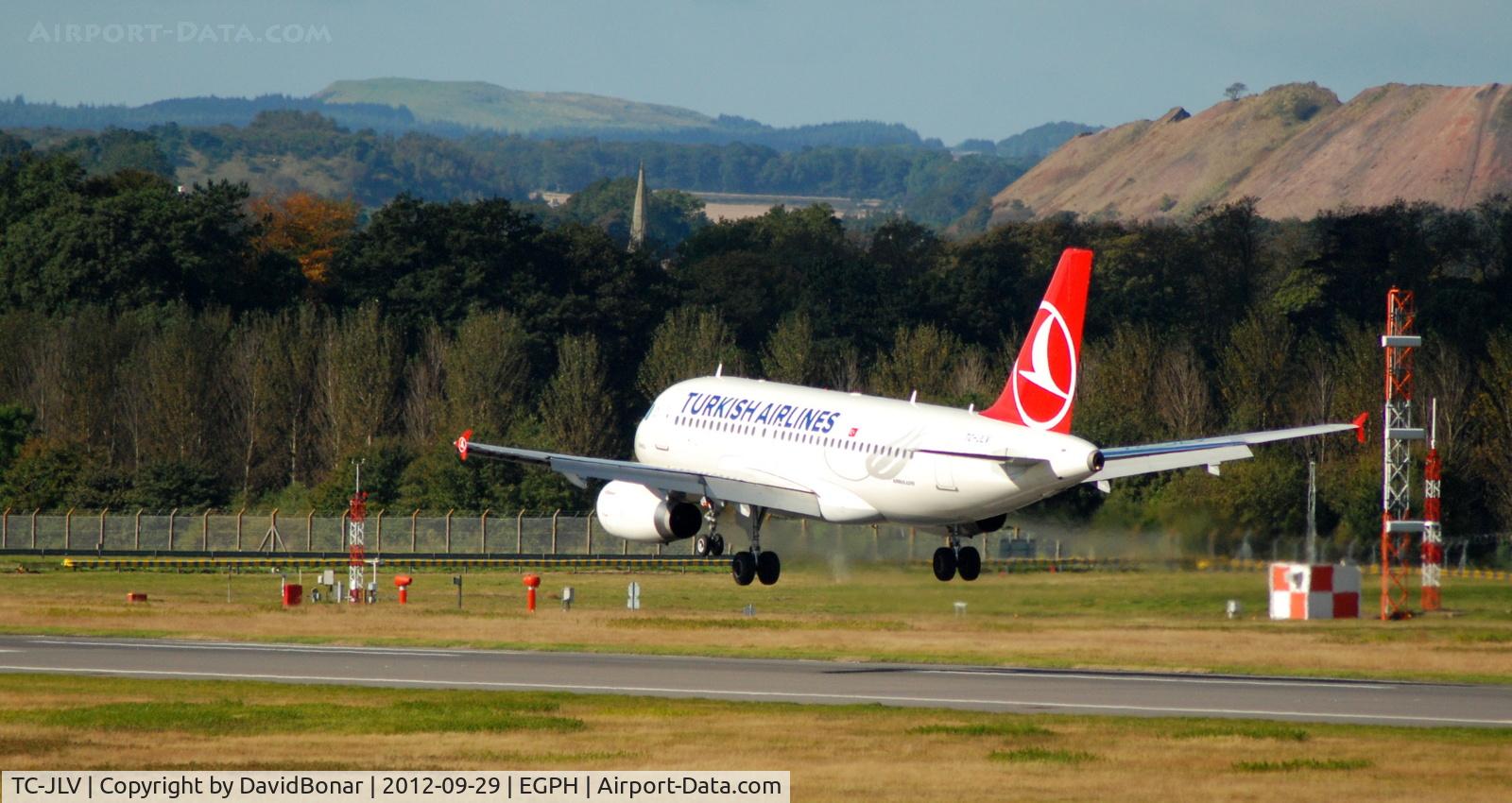 TC-JLV, 2011 Airbus A319-132 C/N 4755, One of Turkish Airlines 4 x weekly rotations arriving from Istanbul