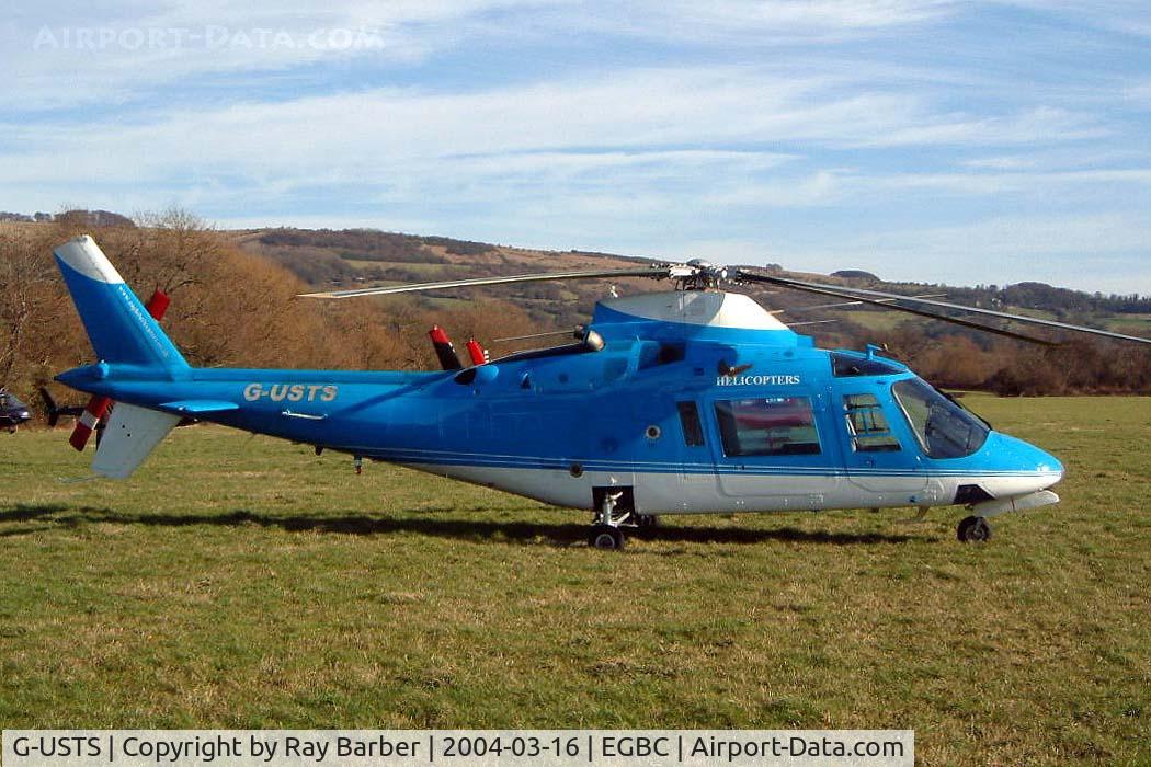 G-USTS, 1982 Agusta A109A II C/N 7275, Agusta A.109A-2 [7725] Cheltenham Racecourse~G 16/03/2004