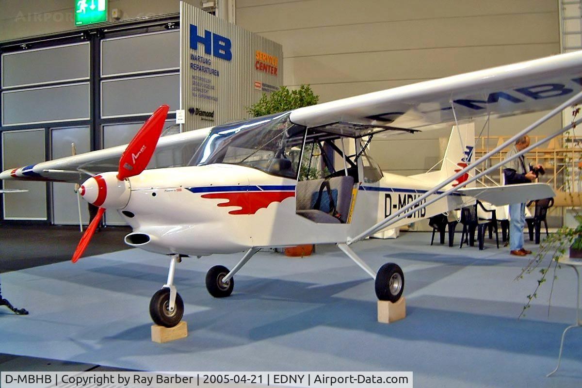 D-MBHB, 2005 Aerotec MXP-640 C/N 001, Aerotec MXP-640 Amigo [001]  Friedrichshafen~D  21/04/2005