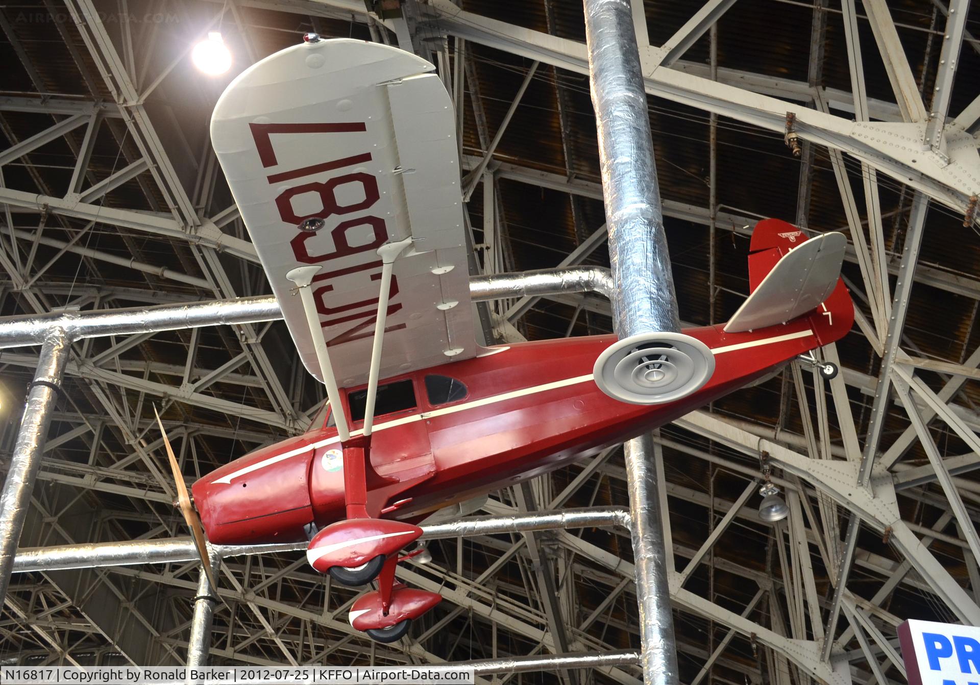 N16817, Fairchild 24 C8F C/N 3118, AF Museum