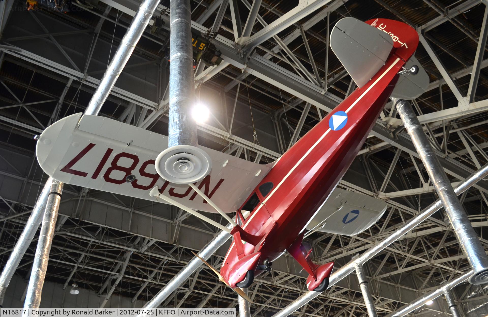 N16817, Fairchild 24 C8F C/N 3118, AF Museum