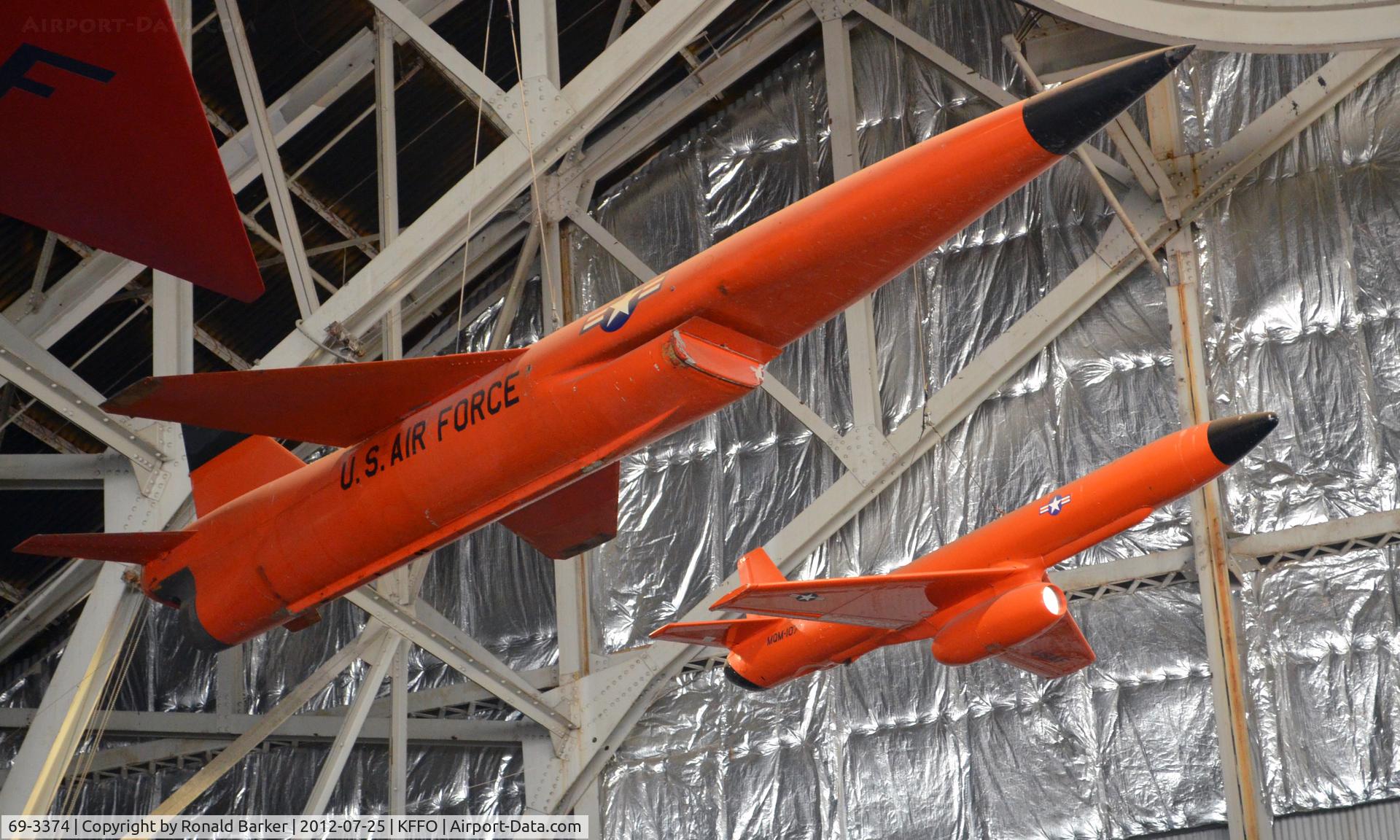 69-3374, Ryan Aeronautical BQM-34F C/N Not found 69-3374, AF Museum