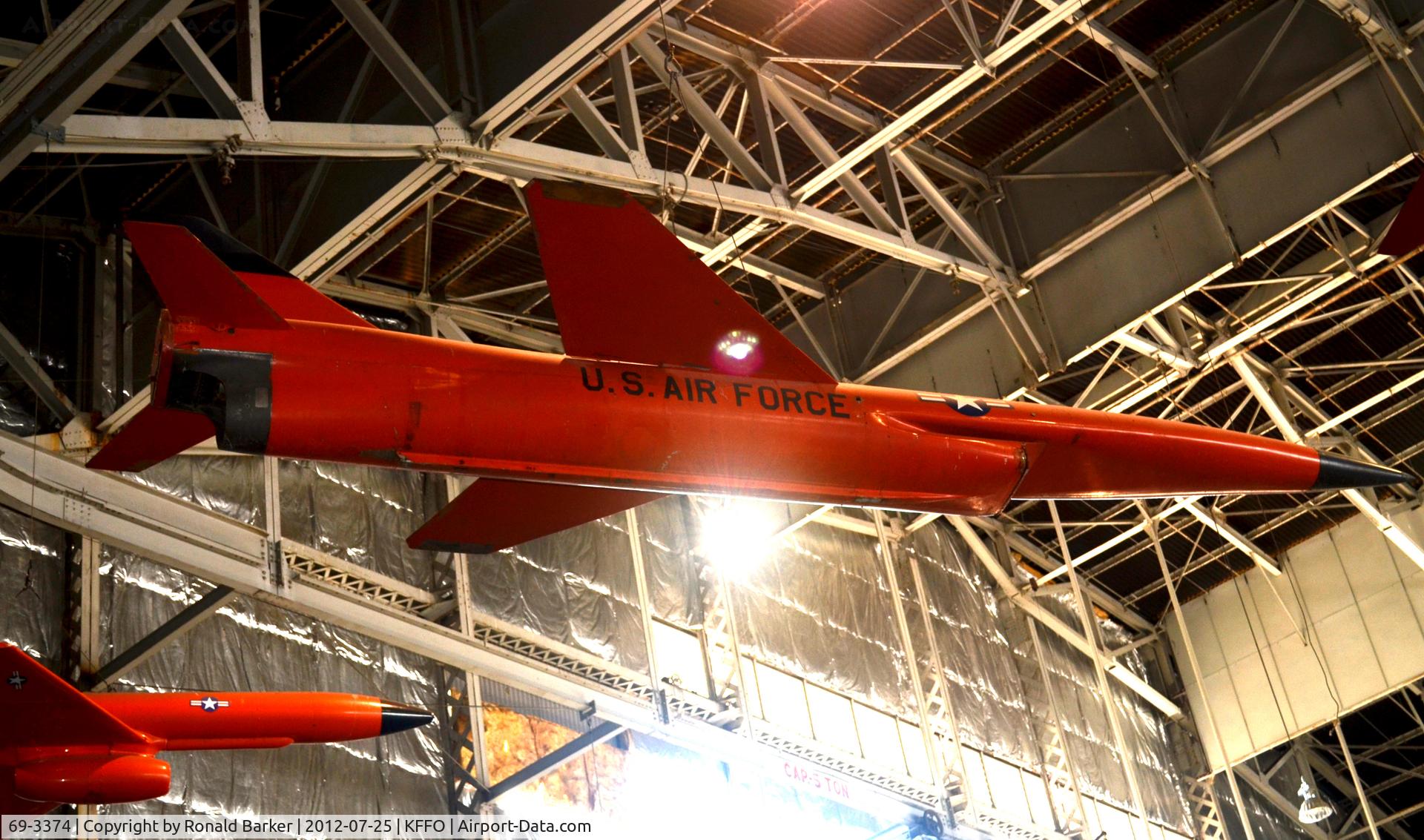 69-3374, Ryan Aeronautical BQM-34F C/N Not found 69-3374, AF Museum