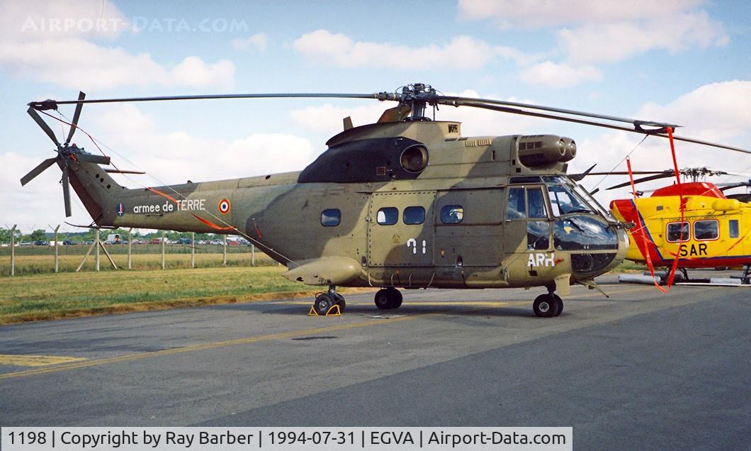 1198, Aérospatiale SA-330B Puma C/N 1198, Aerospatiale SA330Ba Puma [1198] RAF Fairford~G 31/07/1994