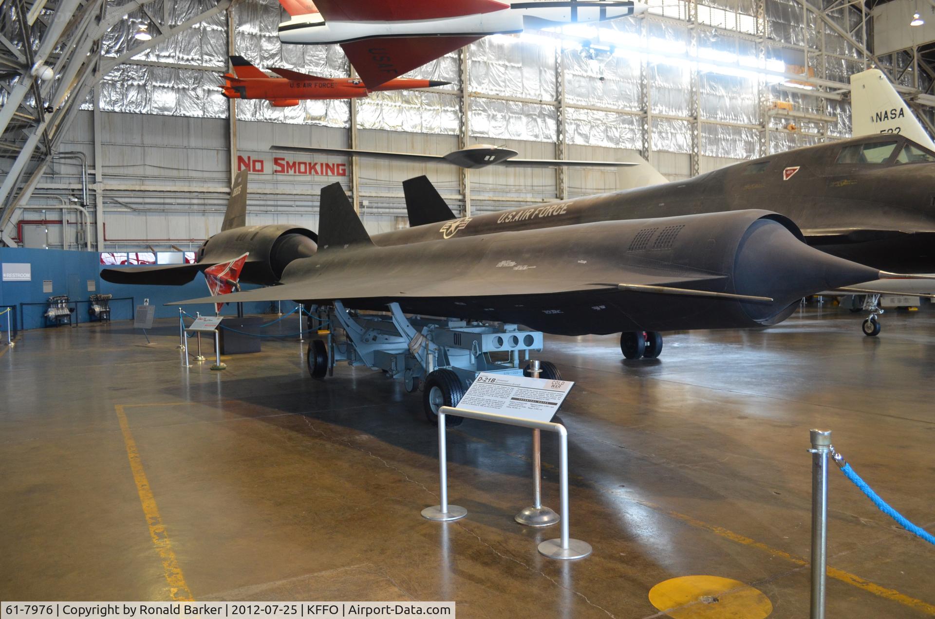 61-7976, 1961 Lockheed SR-71A Blackbird C/N 2027, AF Museum  GTD-21B