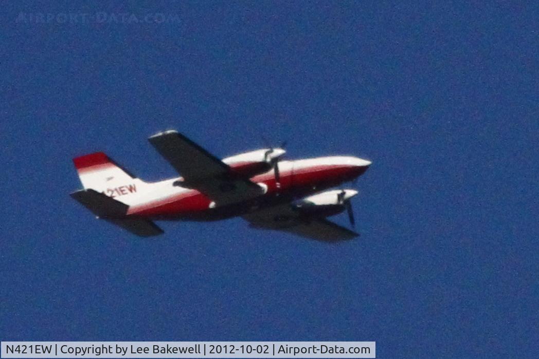 N421EW, 1975 Cessna 421C Golden Eagle C/N 421C0034, While operating over  Forest Lake, MN