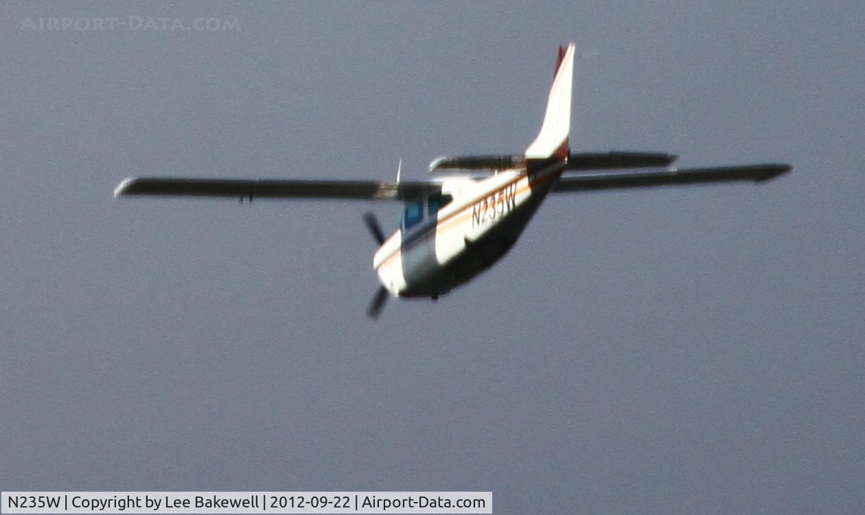 N235W, 1979 Cessna T210N Turbo Centurion C/N 21063206, While operating over  Forest Lake, MN