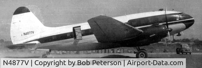N4877V, 1944 Curtiss C-46F Commando C/N 22442, Air America 1960's in Viet Nam