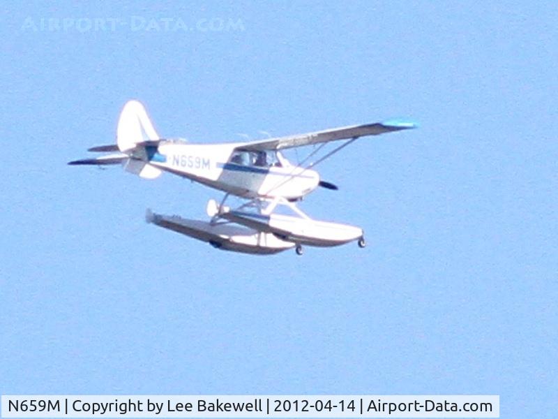 N659M, 1994 Aviat A-1 Husky C/N 1271, While operating over Forest Lake, MN