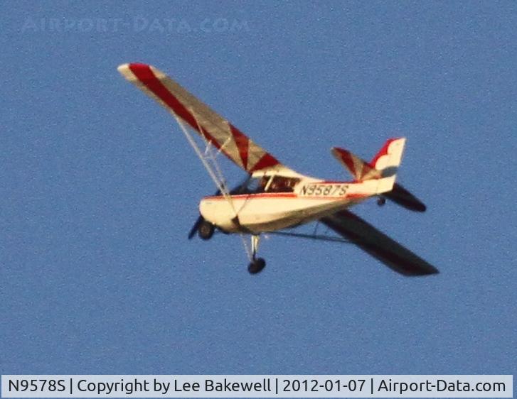 N9578S, 1965 Champion 7ECA Citabria C/N 320, While operating over Forest Lake, MN