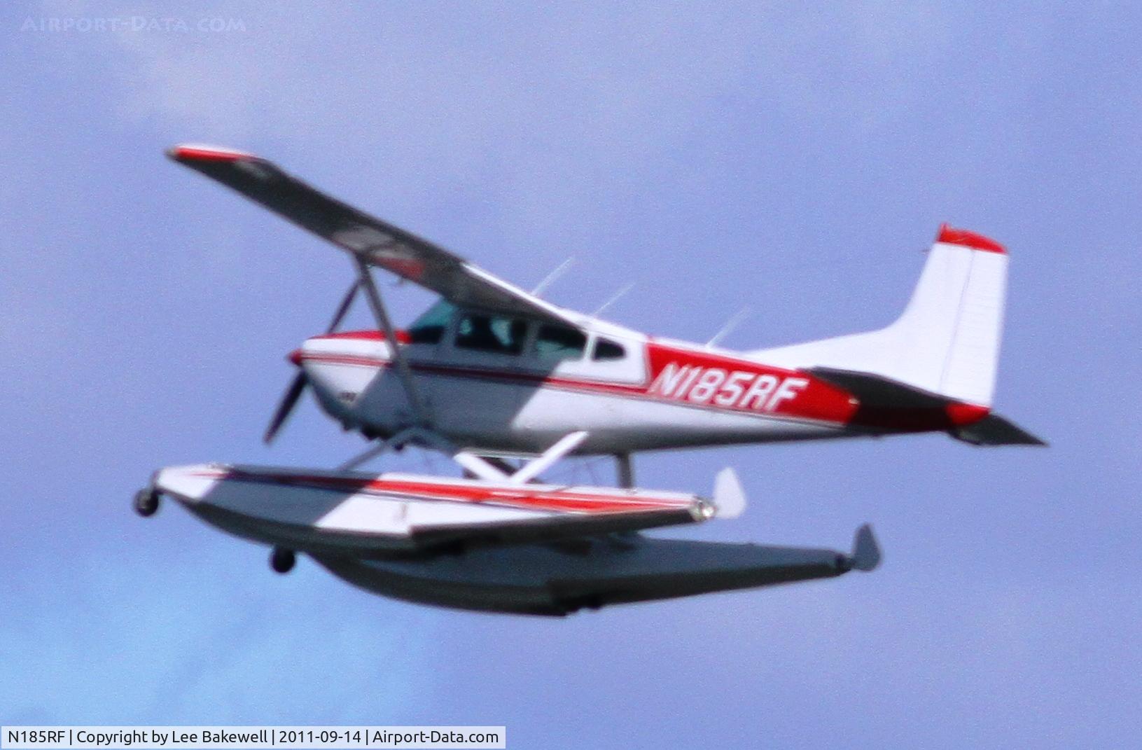 N185RF, 1976 Cessna A185F Skywagon 185 C/N 18502942, While operating in and out of Forest Lake, MN