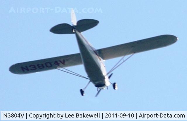 N3804V, 1948 Cessna 170 C/N 18662, While operating over Forest Lake, MN