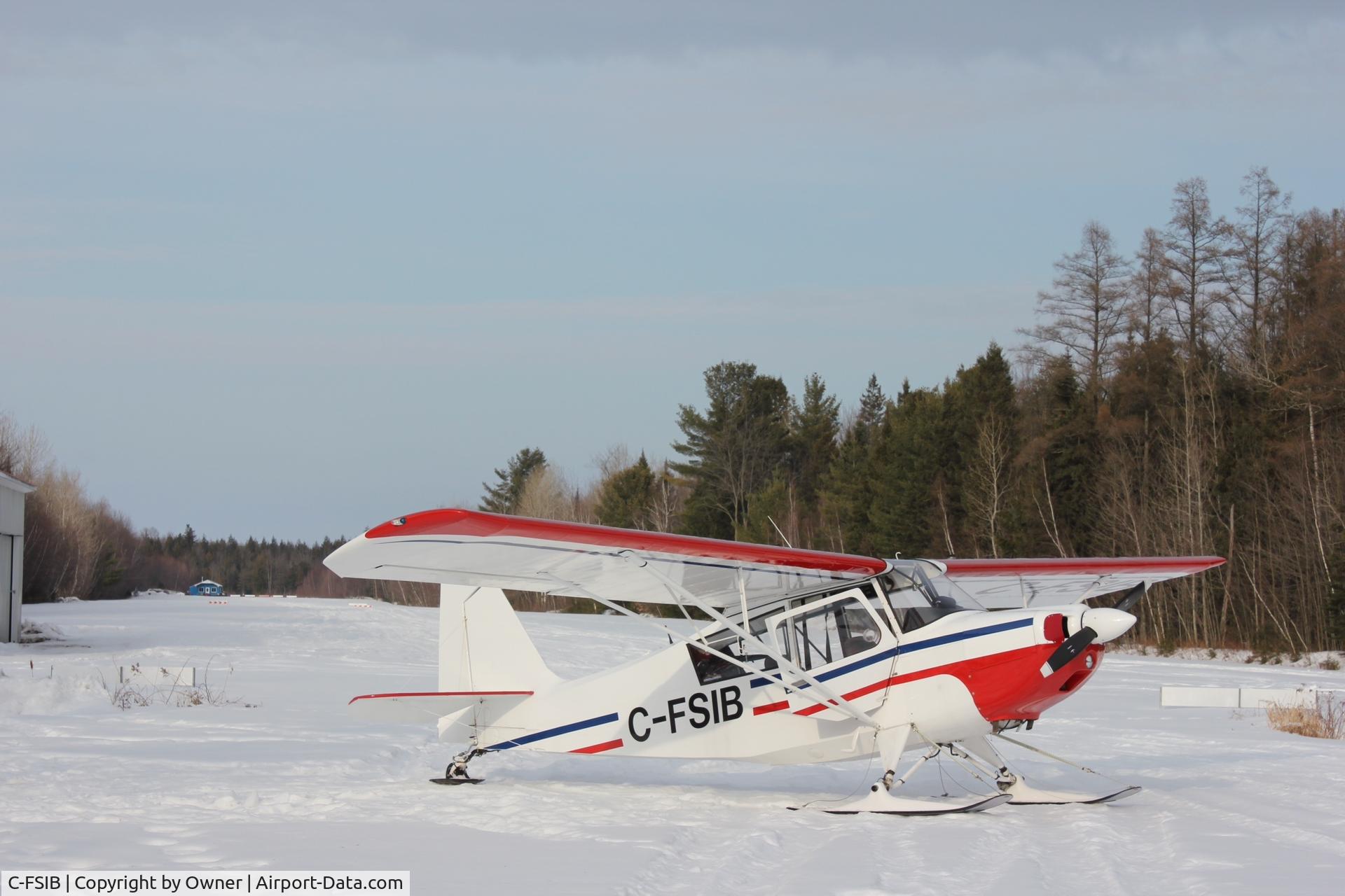 C-FSIB, 1965 Champion 7ECA Citabria C/N 184, On Ski my best experience