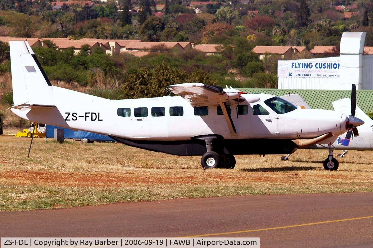ZS-FDL, 2001 Cessna 208B Grand Caravan C/N 208B0896, Cessna 208B Grand Caravan [208B-0896] (Federal Air) Wonderboom~ZS 19/09/2006