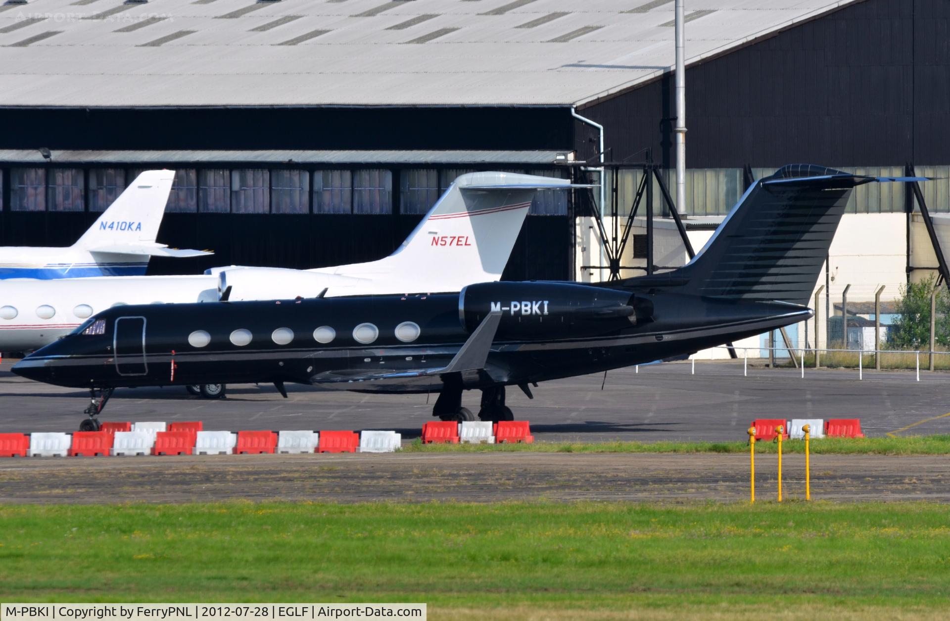 M-PBKI, 1994 Gulfstream Aerospace G-IV SP C/N 1255, Parked at FAB