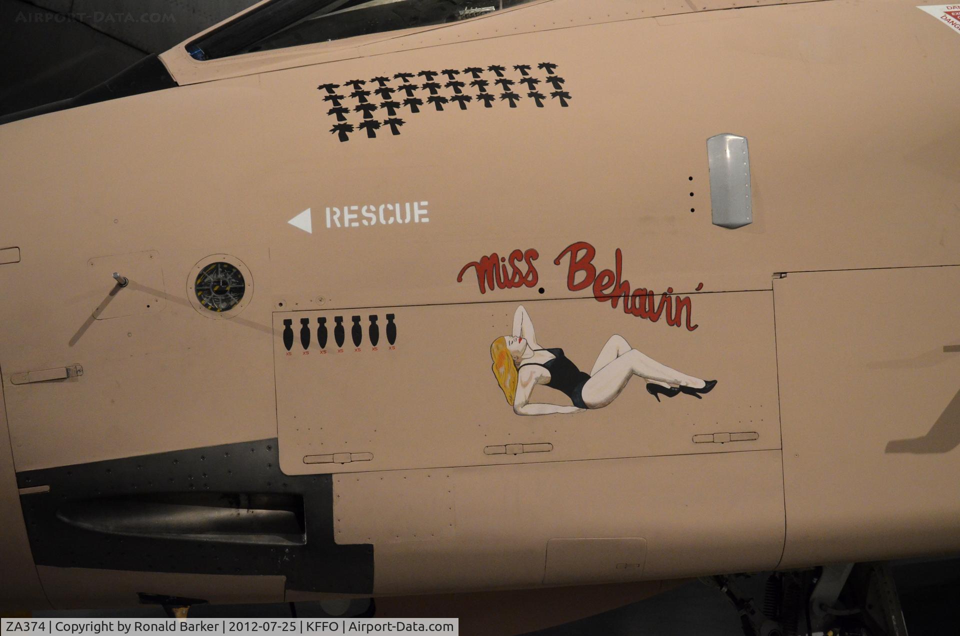 ZA374, 1982 Panavia Tornado GR.1 C/N 178/BS056/3088, AF Museum