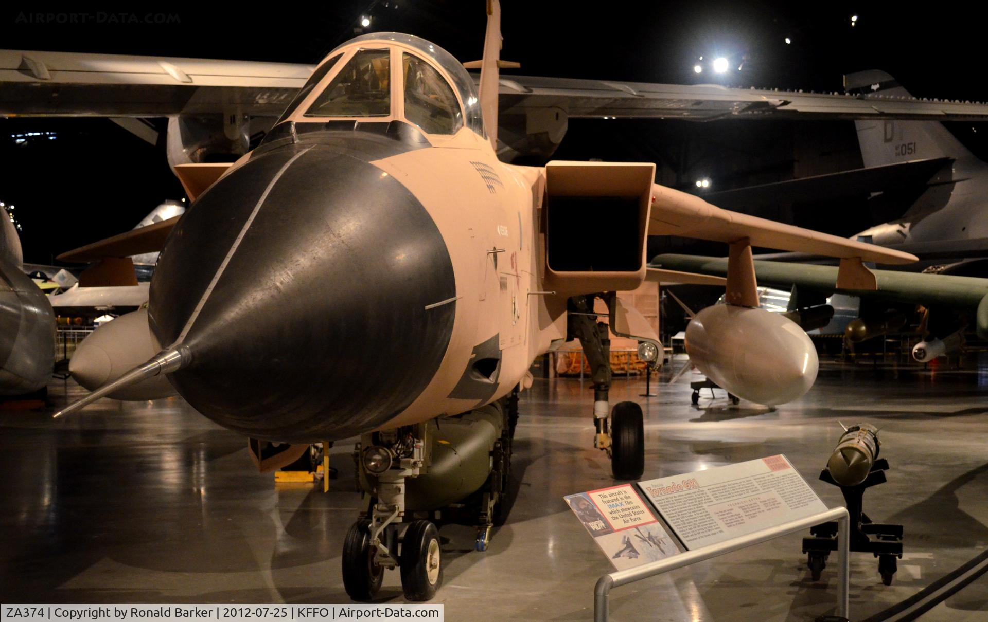 ZA374, 1982 Panavia Tornado GR.1 C/N 178/BS056/3088, AF Museum
