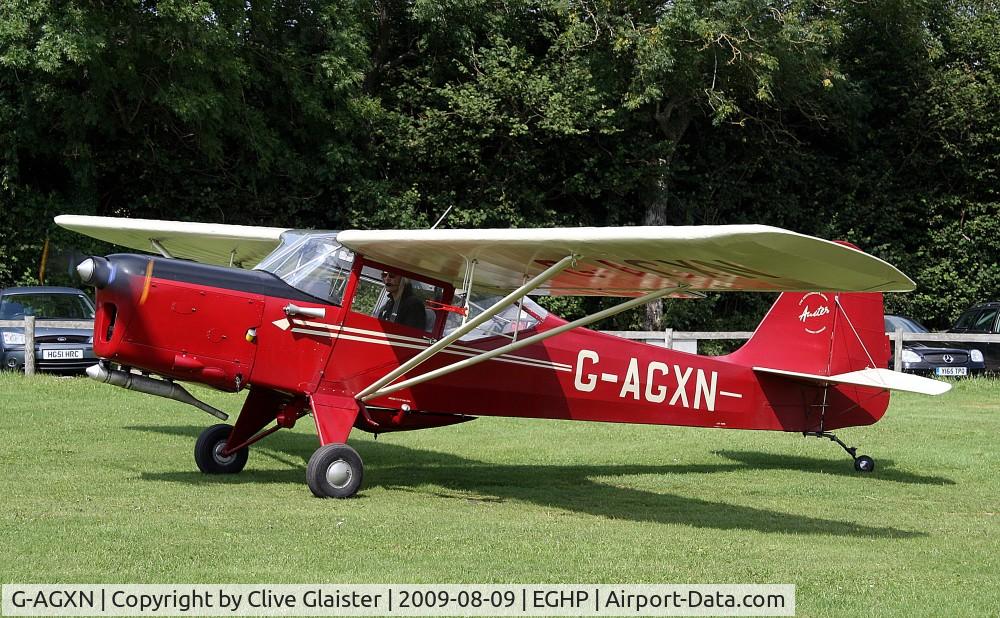 G-AGXN, 1946 Auster J-1N Alpha C/N 1963, Originally owned to, G.Brady & Co Ltd in January 1946 and currently owned to a Trustee of, Gentleman's Aerial Touring Carriage Group since August 2006.