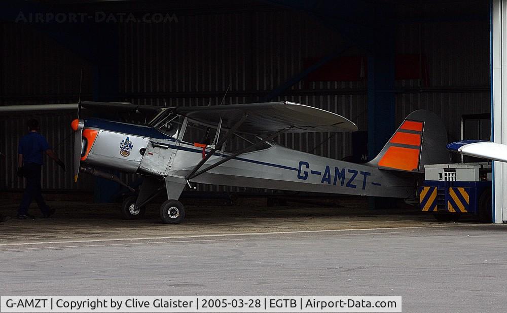 G-AMZT, 1953 Auster J-5F Aiglet Trainer C/N 3107, Originally owned to, The College of Aeronautics in May 1953 and in private hands since March 1998. It'scurrently with and a Trustee of, ZT Group since May 2011.