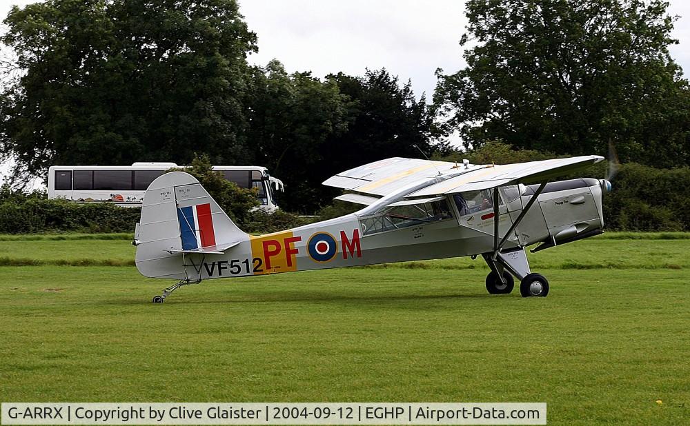 G-ARRX, 1946 Auster 6A Tugmaster C/N 2281, Ex: VF512 > G-ARRX - Originally and currently in private hands since July 1961. In the colours of the, 