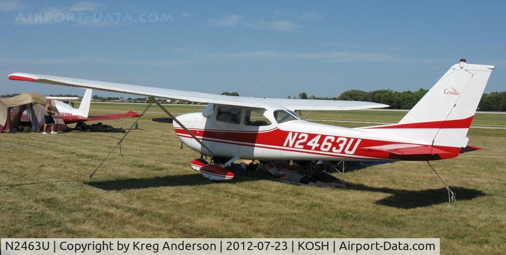N2463U, 1963 Cessna 172D C/N 17250063, EAA AirVenture 2012