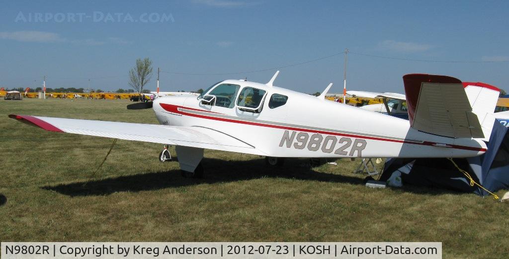 N9802R, 1960 Beech M35 Bonanza C/N D-6314, EAA AirVenture 2012