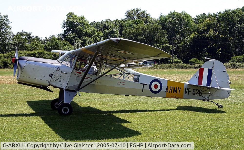 G-ARXU, 1945 Auster 6A Tugmaster (Mod) C/N 2295, Ex: VF526 > G-ARXU - Originally and currently owned in private hands since March 1962. In the olours of the, 