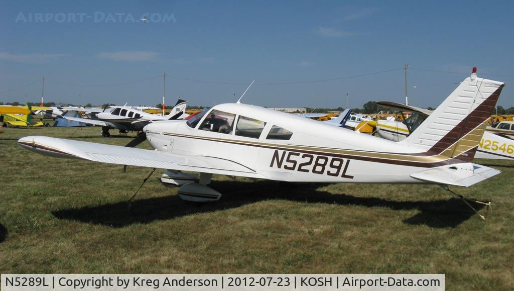 N5289L, 1968 Piper PA-28-180 C/N 28-4590, EAA AirVenture 2012