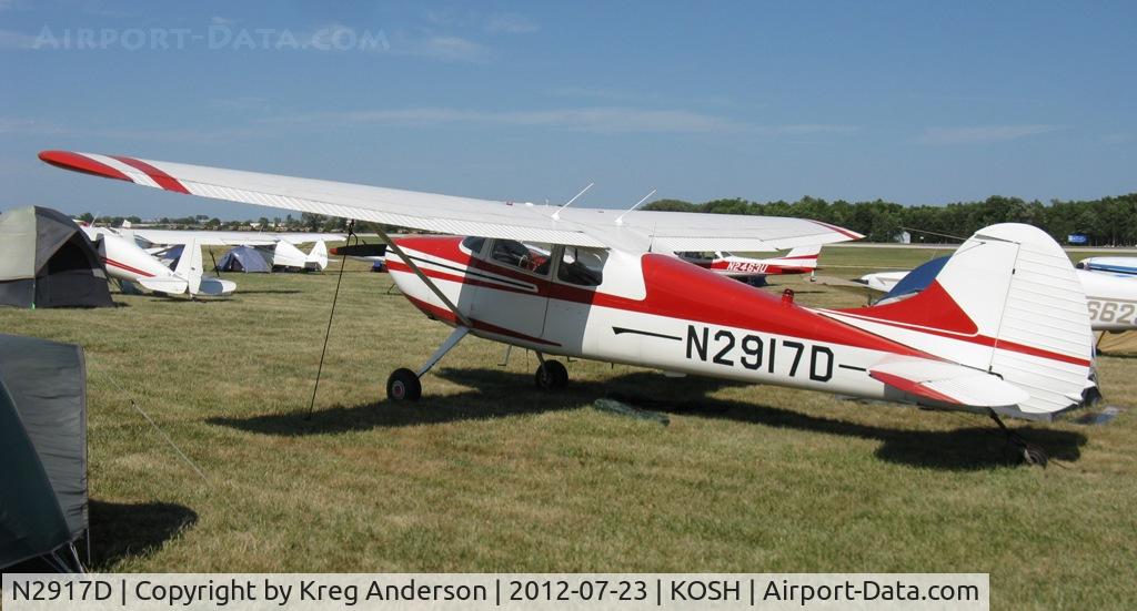 N2917D, 1955 Cessna 170B C/N 26860, EAA AirVenture 2012