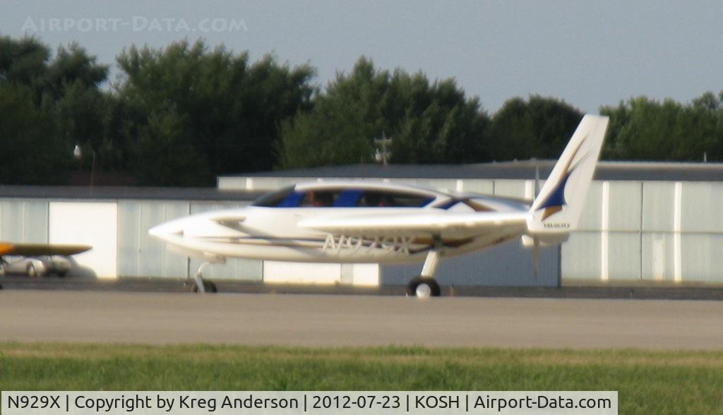 N929X, Velocity Velocity XL5 RG C/N 3RX156, EAA AirVenture 2012
