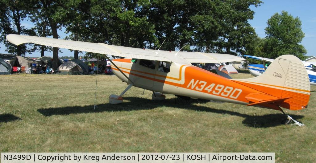 N3499D, 1955 Cessna 170B C/N 27042, EAA AirVenture 2012
