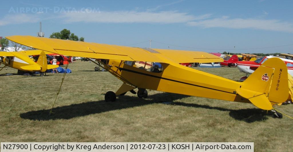 N27900, 1940 Piper J3C-65 Cub Cub C/N 4434, EAA AirVenture 2012