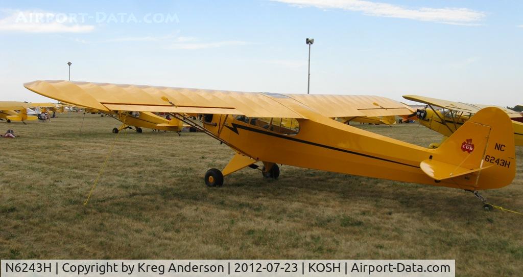 N6243H, 1946 Piper J3C-65 Cub C/N 19418, EAA AirVenture 2012